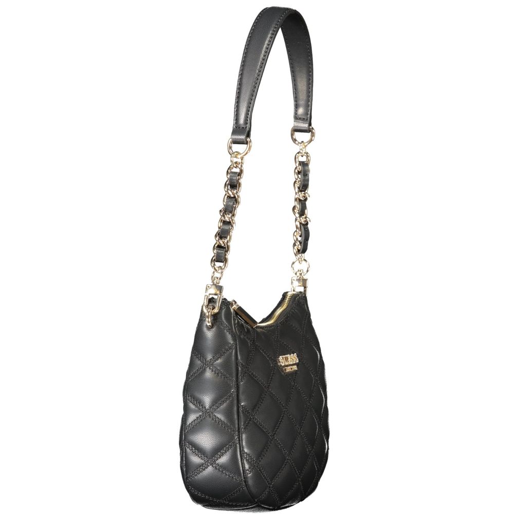 Guess Jeans Black Polyethylene Women Handbag Guess Jeans