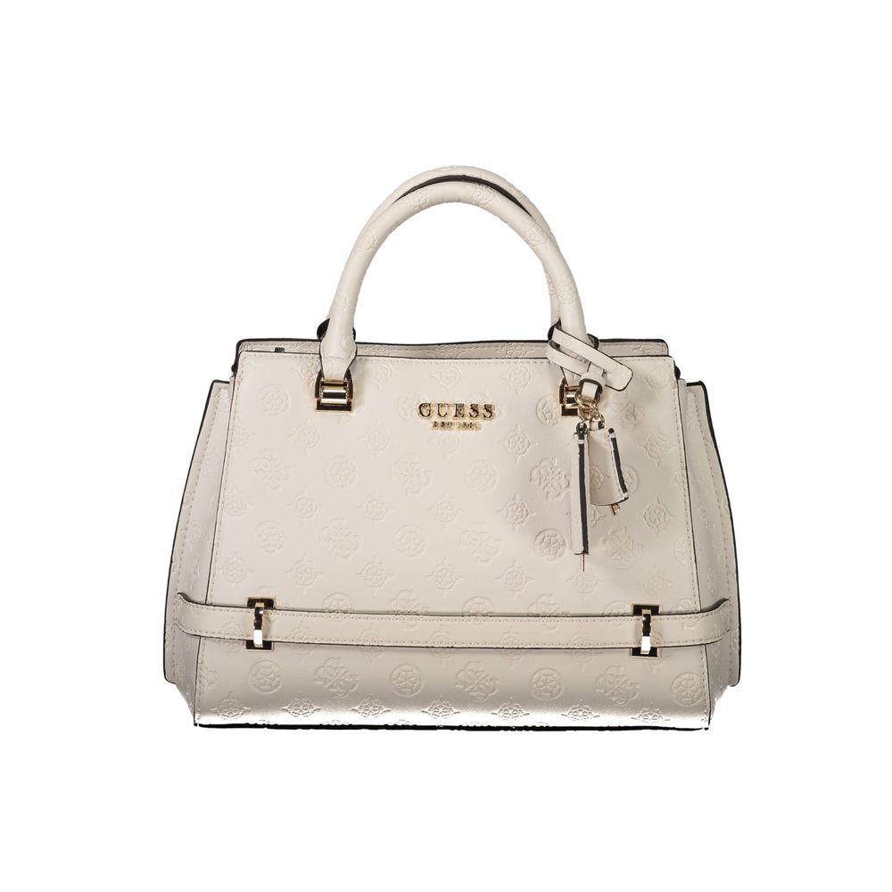 Guess Jeans White Polyethylene Women Handbag Guess Jeans