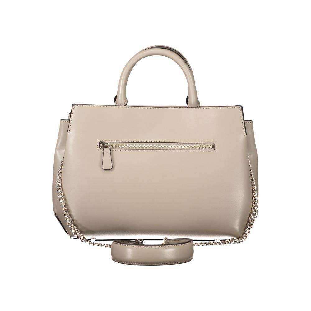 Guess Jeans Brown Polyethylene Women Handbag Guess Jeans