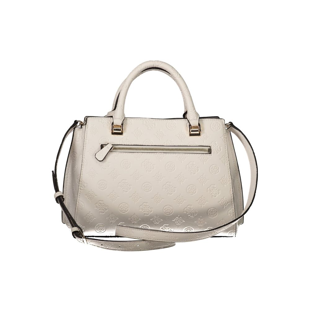 Guess Jeans White Polyethylene Women Handbag Guess Jeans