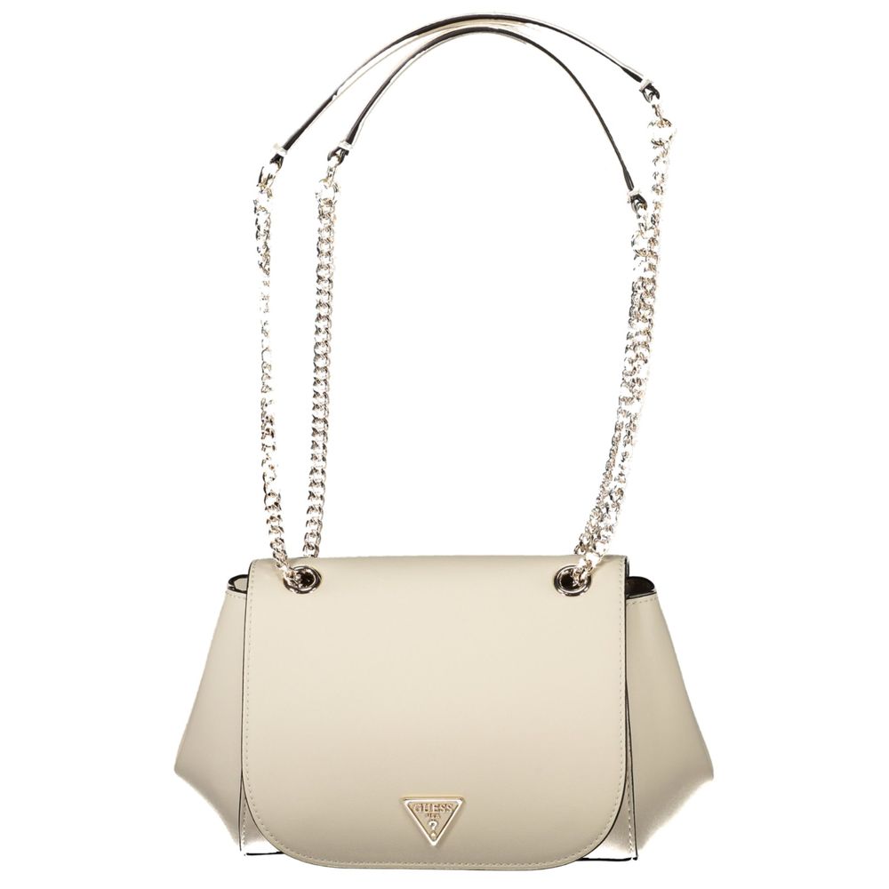 Guess Jeans White Polyethylene Women Handbag Guess Jeans