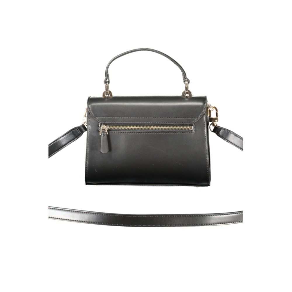 Bolsa feminina Guess Jeans em polietileno preto