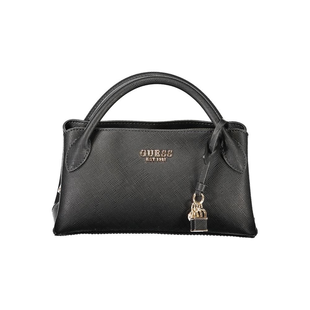 Guess Jeans Black Polyethylene Women Handbag Guess Jeans