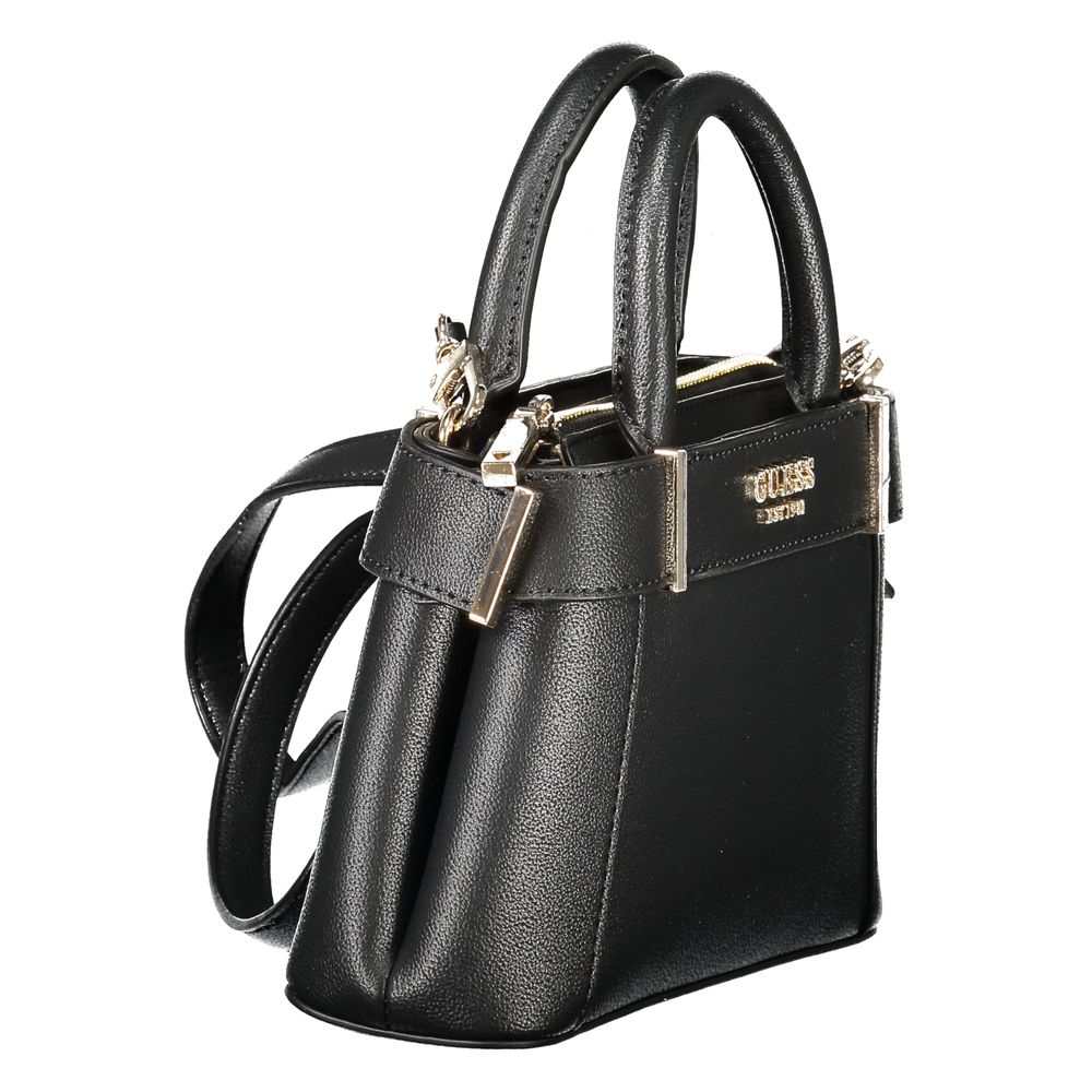 Bolsa feminina Guess Jeans em polietileno preto