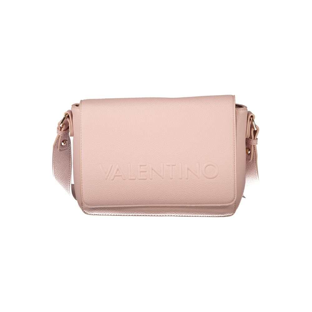 Bolsa feminina Mario Valentino rosa em polietileno