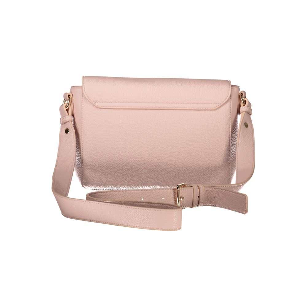 Bolsa feminina Mario Valentino rosa em polietileno