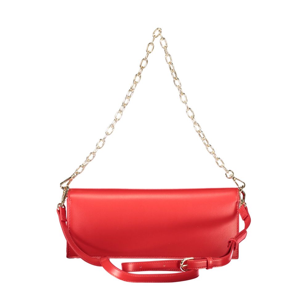 Mario Valentino Red Polyethylene Women Handbag Mario Valentino