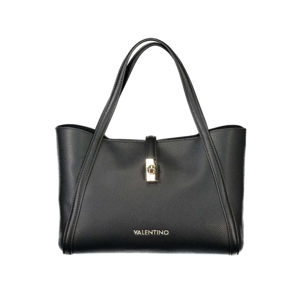 Bolsa feminina Mario Valentino em polietileno preto
