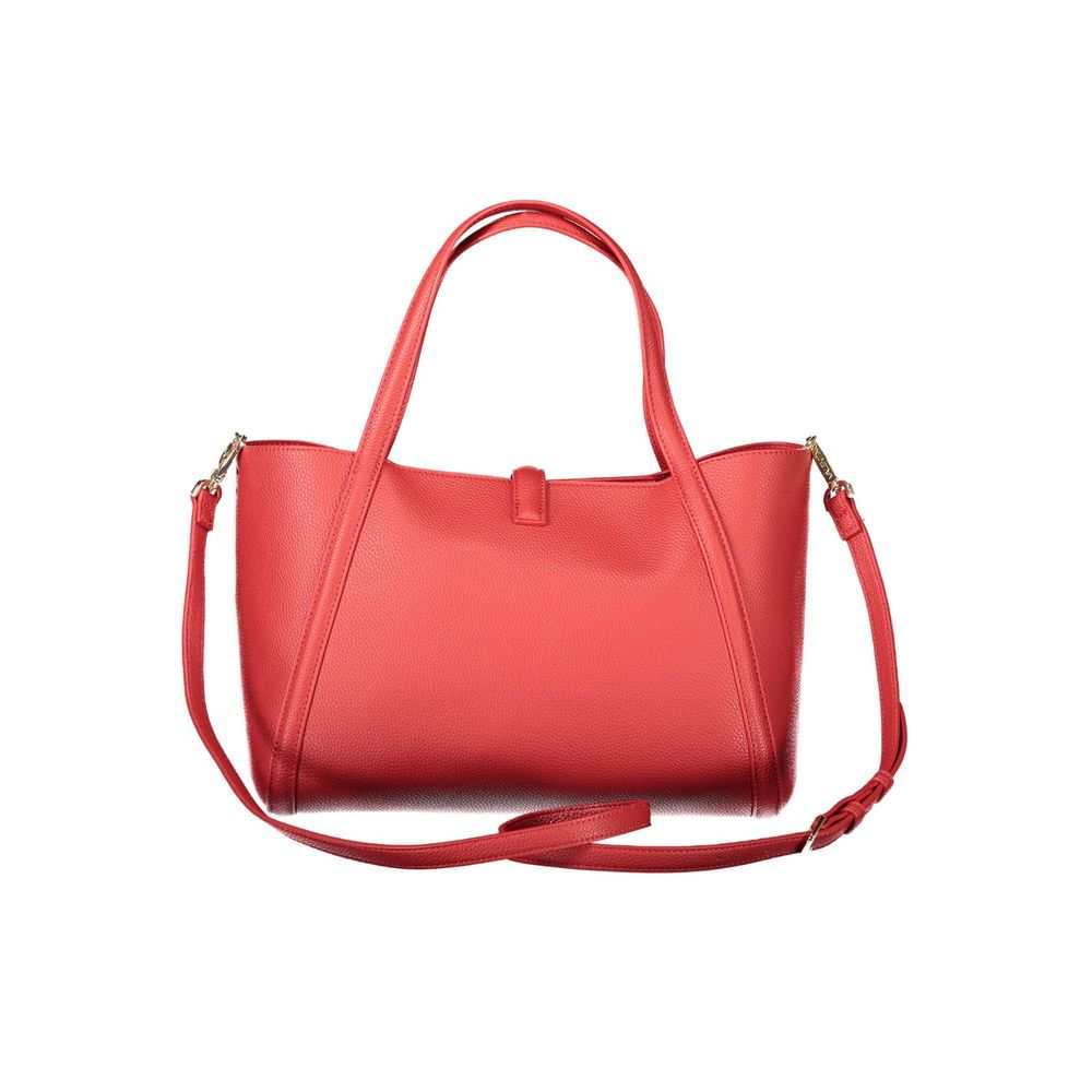 Bolsa feminina Mario Valentino em polietileno vermelho