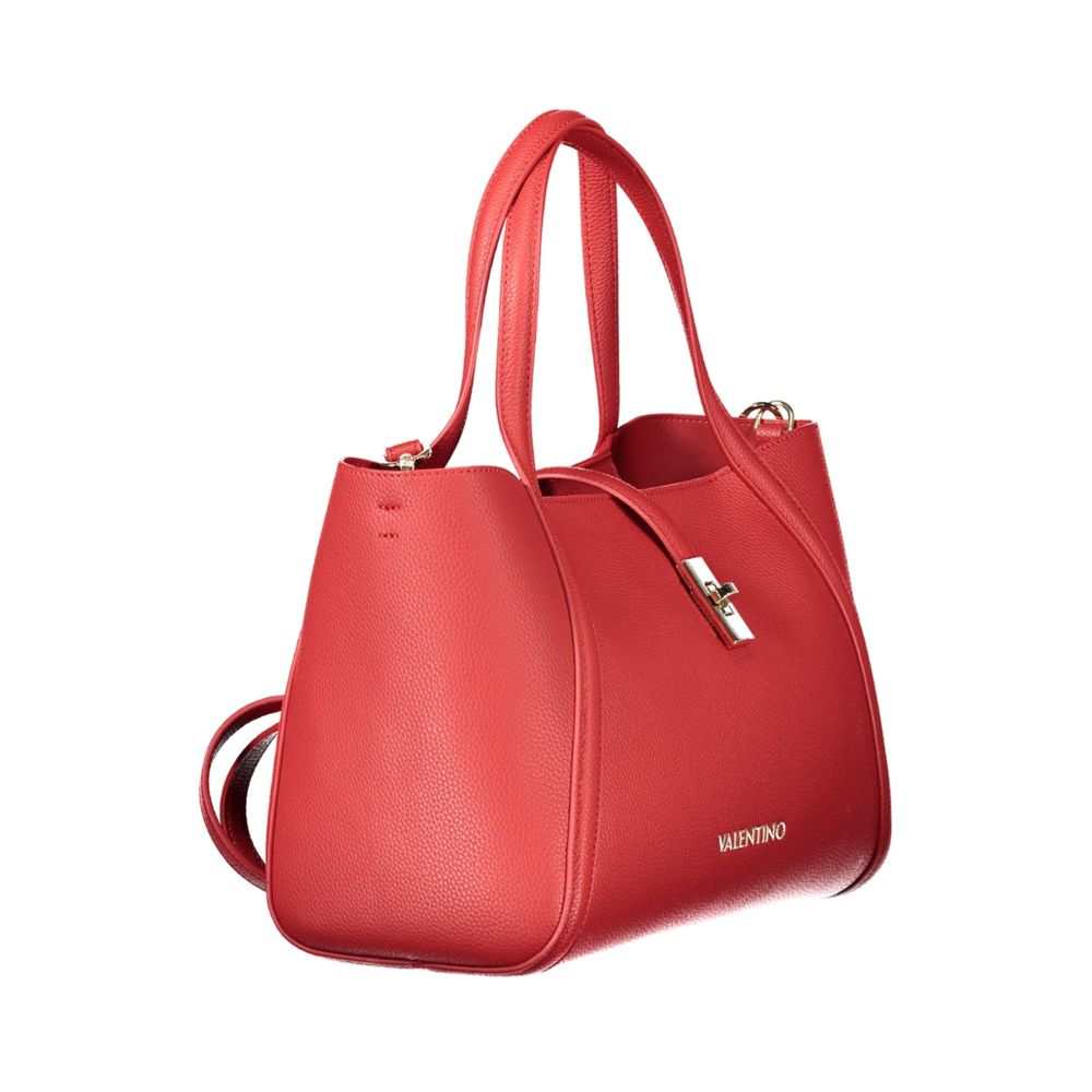 Bolsa feminina Mario Valentino em polietileno vermelho