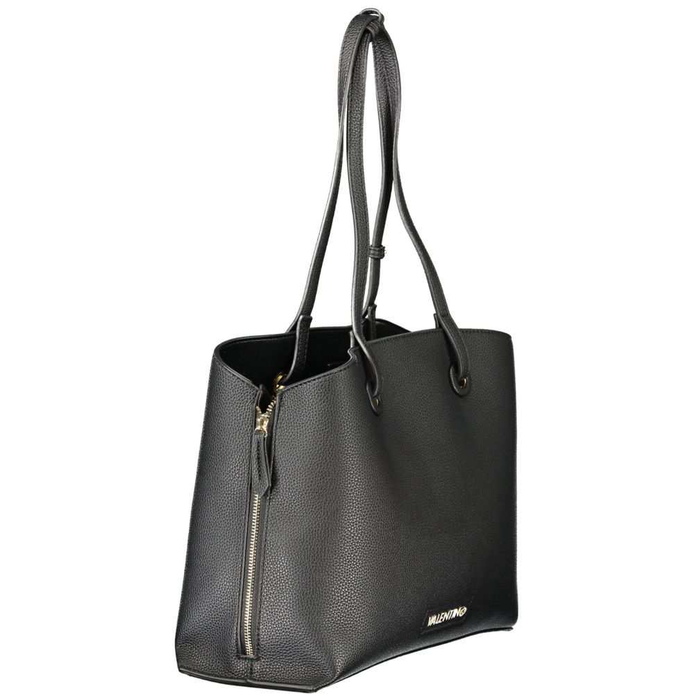 Bolsa feminina Mario Valentino em polietileno preto