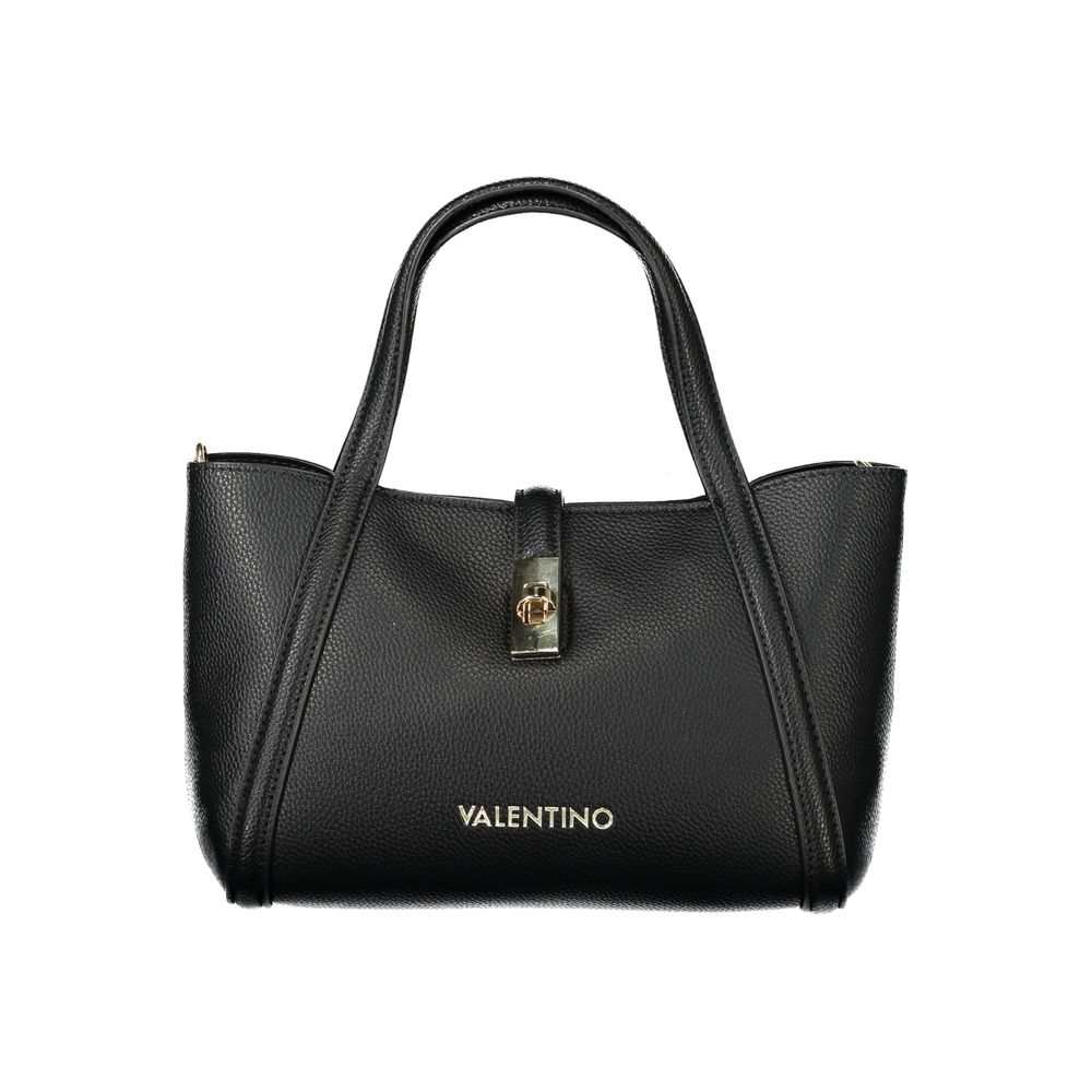 Bolsa feminina Mario Valentino em polietileno preto