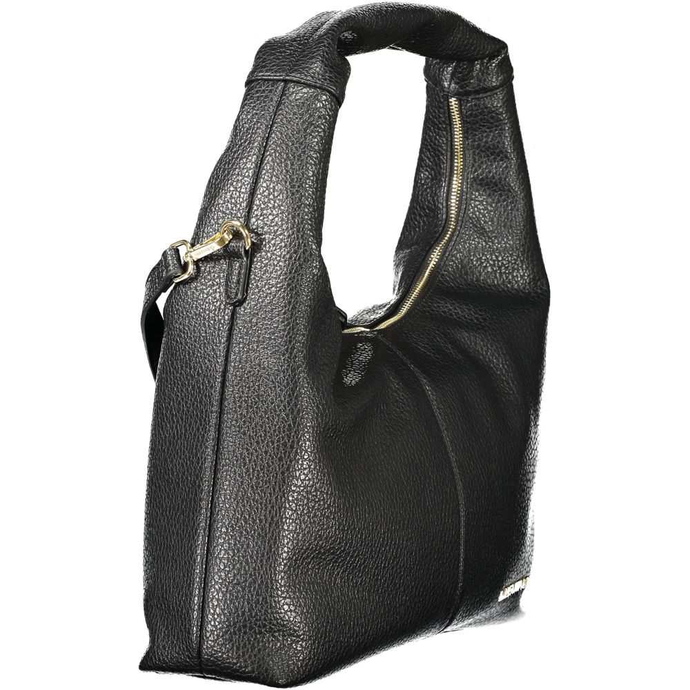 Bolsa feminina Mario Valentino em polietileno preto