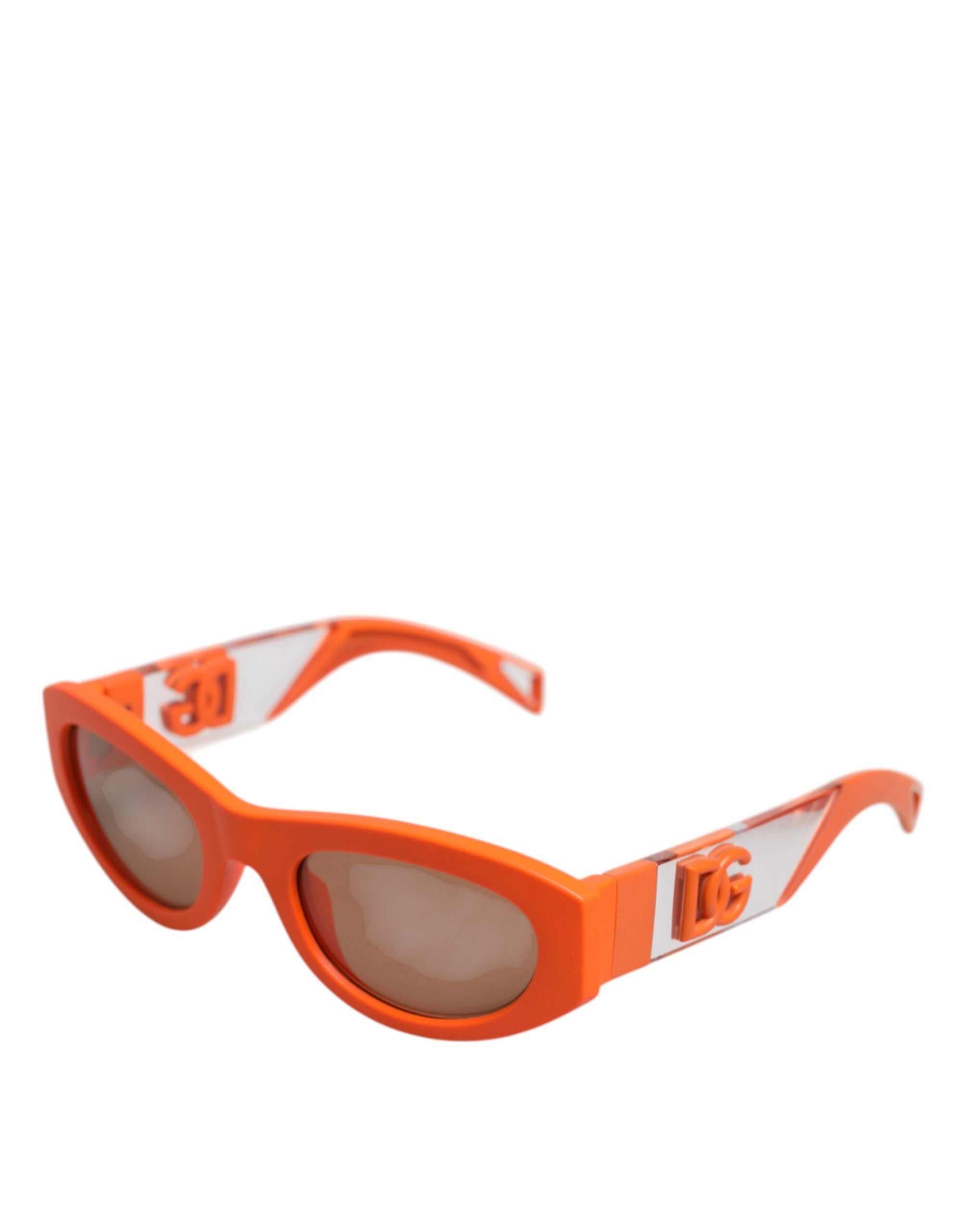 Gafas de sol Dolce &amp; Gabbana Orange Reborn To Live con montura ovalada y logo
