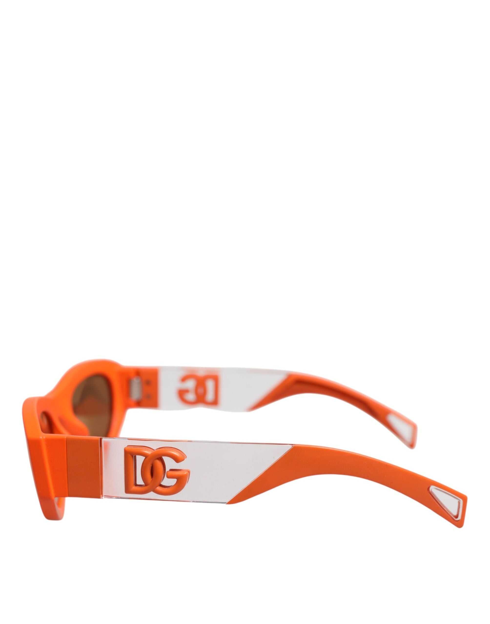 Gafas de sol Dolce &amp; Gabbana Orange Reborn To Live con montura ovalada y logo