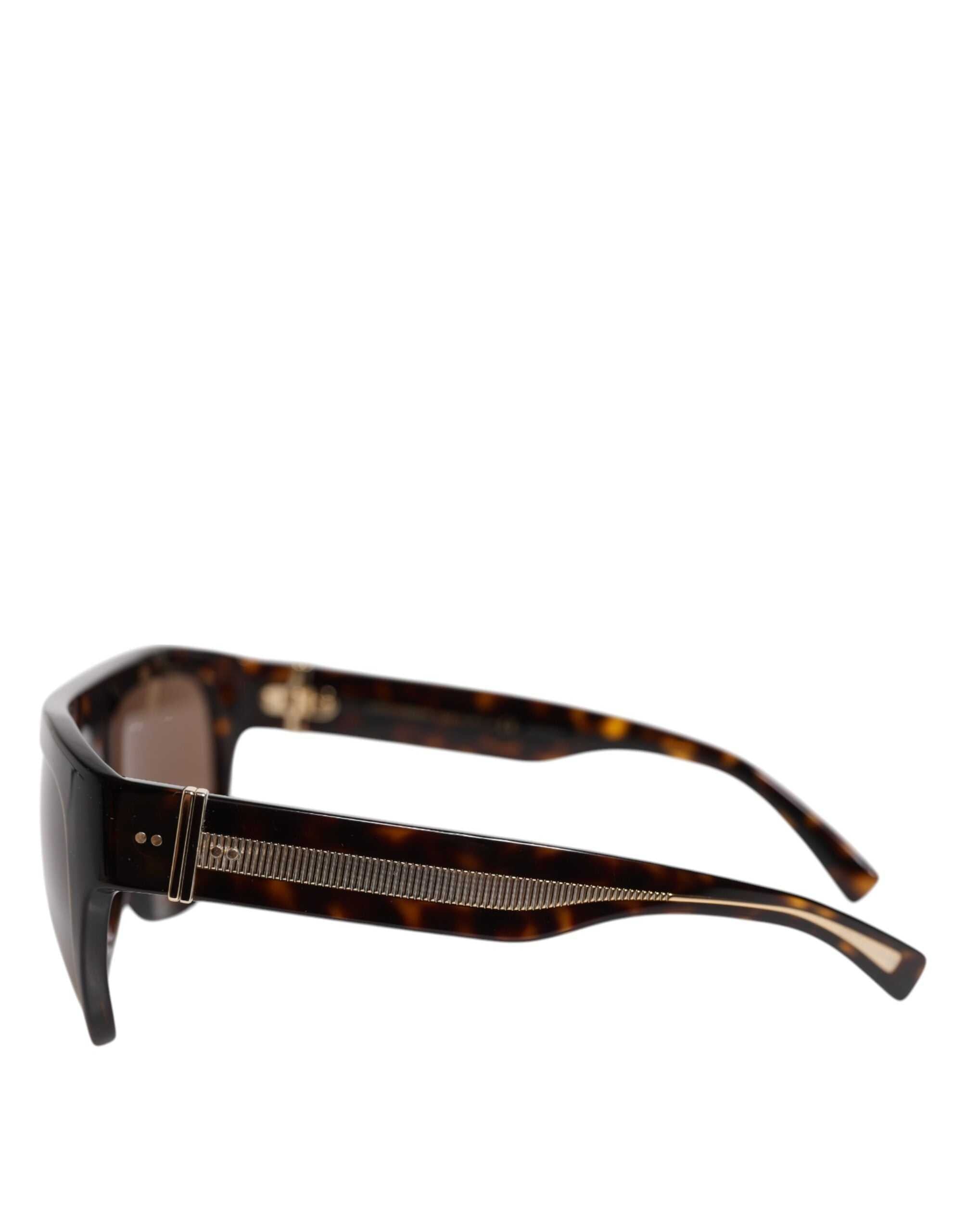 Gafas de sol Dolce &amp; Gabbana Havana DG4398F de montura cuadrada color marrón oscuro