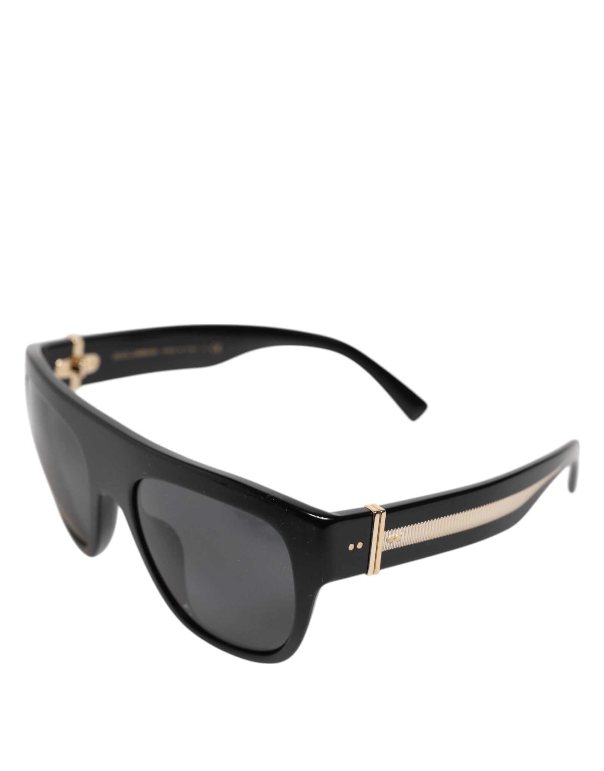 Gafas de sol Dolce &amp; Gabbana DG4398-F con montura cuadrada de acetato negro