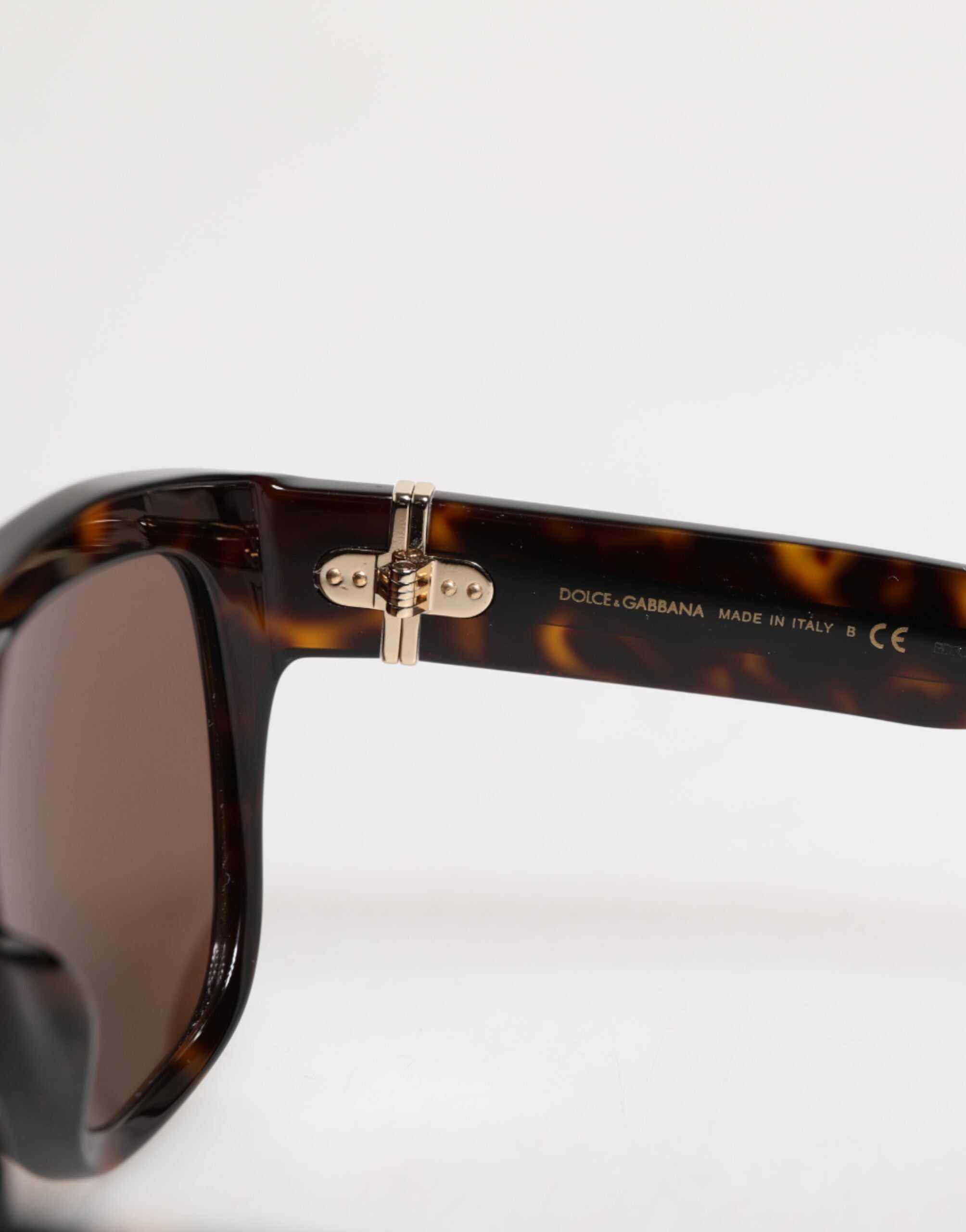 Gafas de sol Dolce &amp; Gabbana Havana DG4398F de montura cuadrada color marrón oscuro