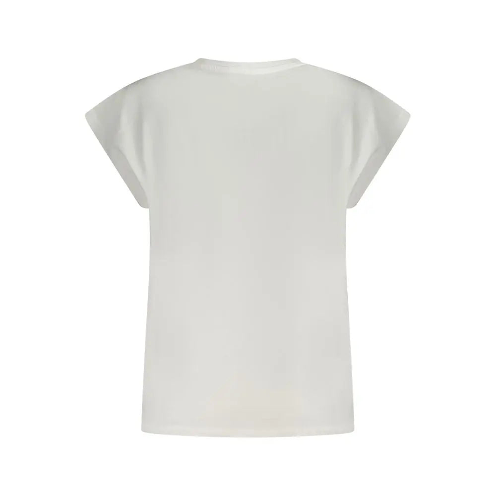 Pepe Jeans White Cotton Tops & T-Shirt - MaraFormigone