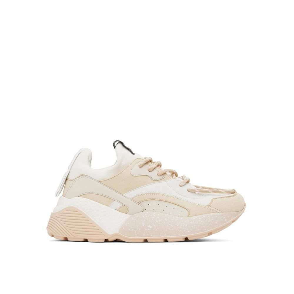 Zapatillas deportivas gruesas de piel vegana amarilla de Stella McCartney