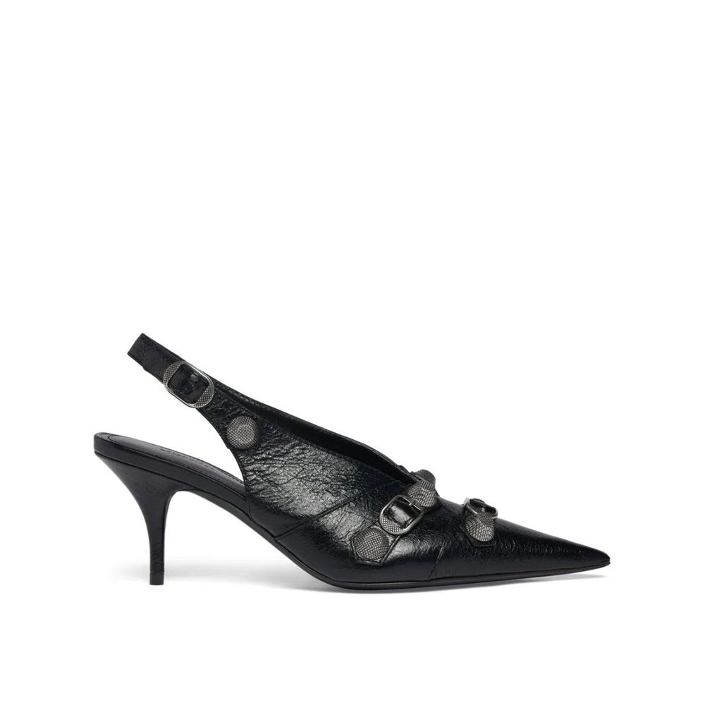 Balenciaga Cagole Slingback Pumps - MaraFormigone