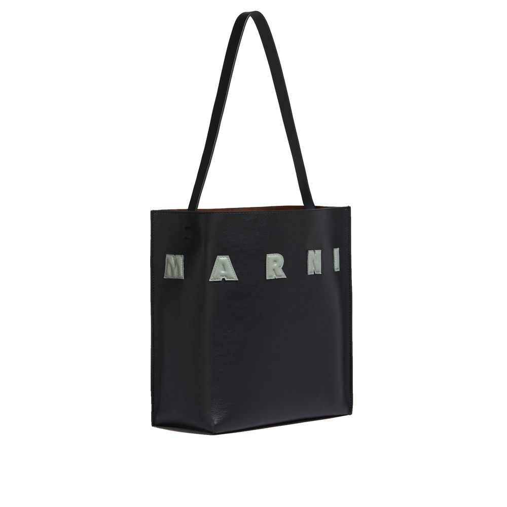 Marni Small Leather Museo Hobo Bag - MaraFormigone