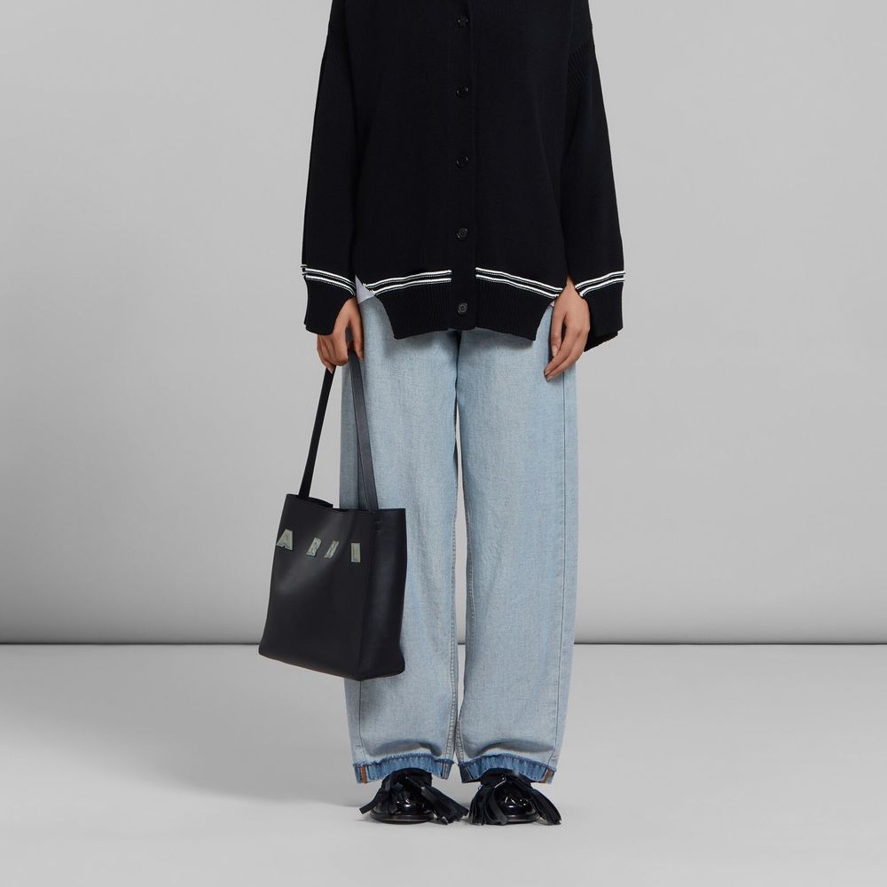 Marni Small Leather Museo Hobo Bag - MaraFormigone