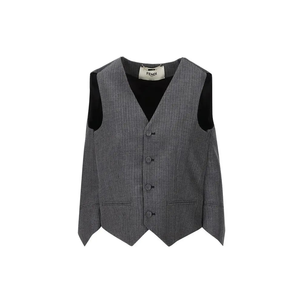 Fendi Striped Vest Top - MaraFormigone