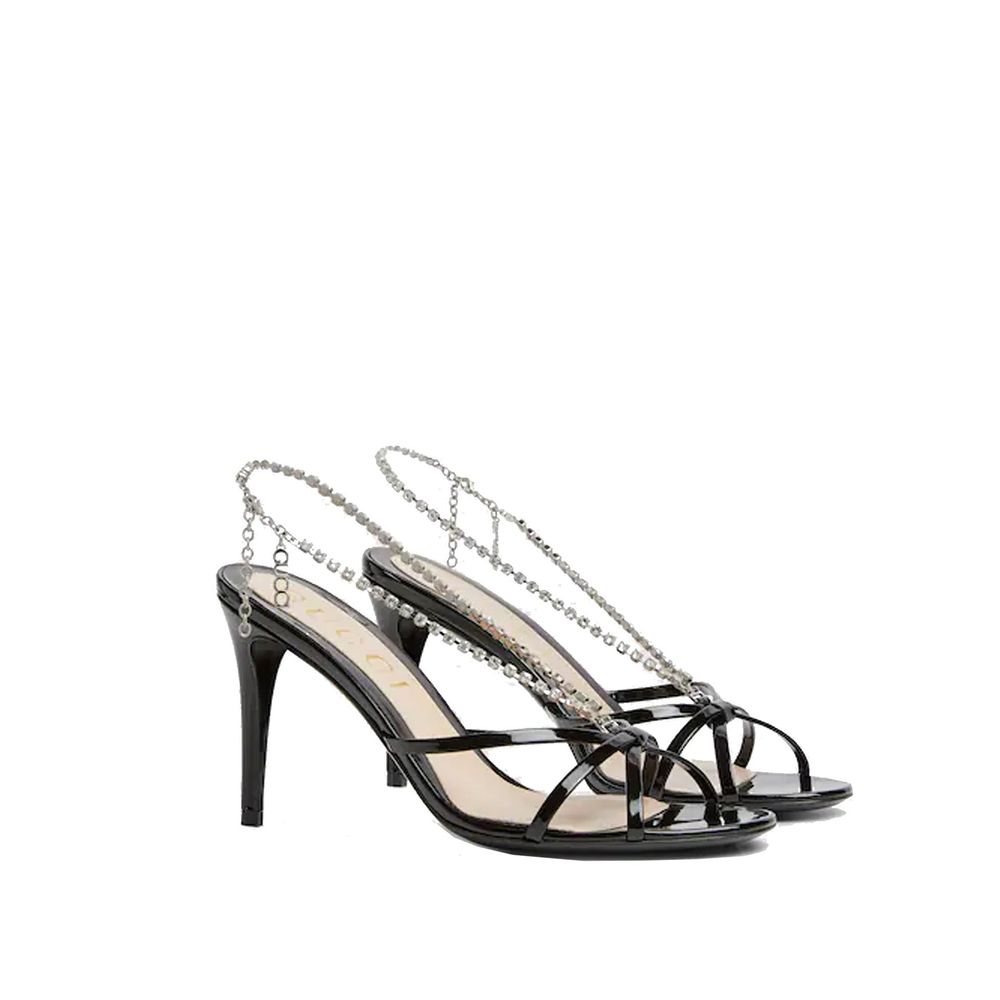 Gucci Crystal Chain Sandals Gucci