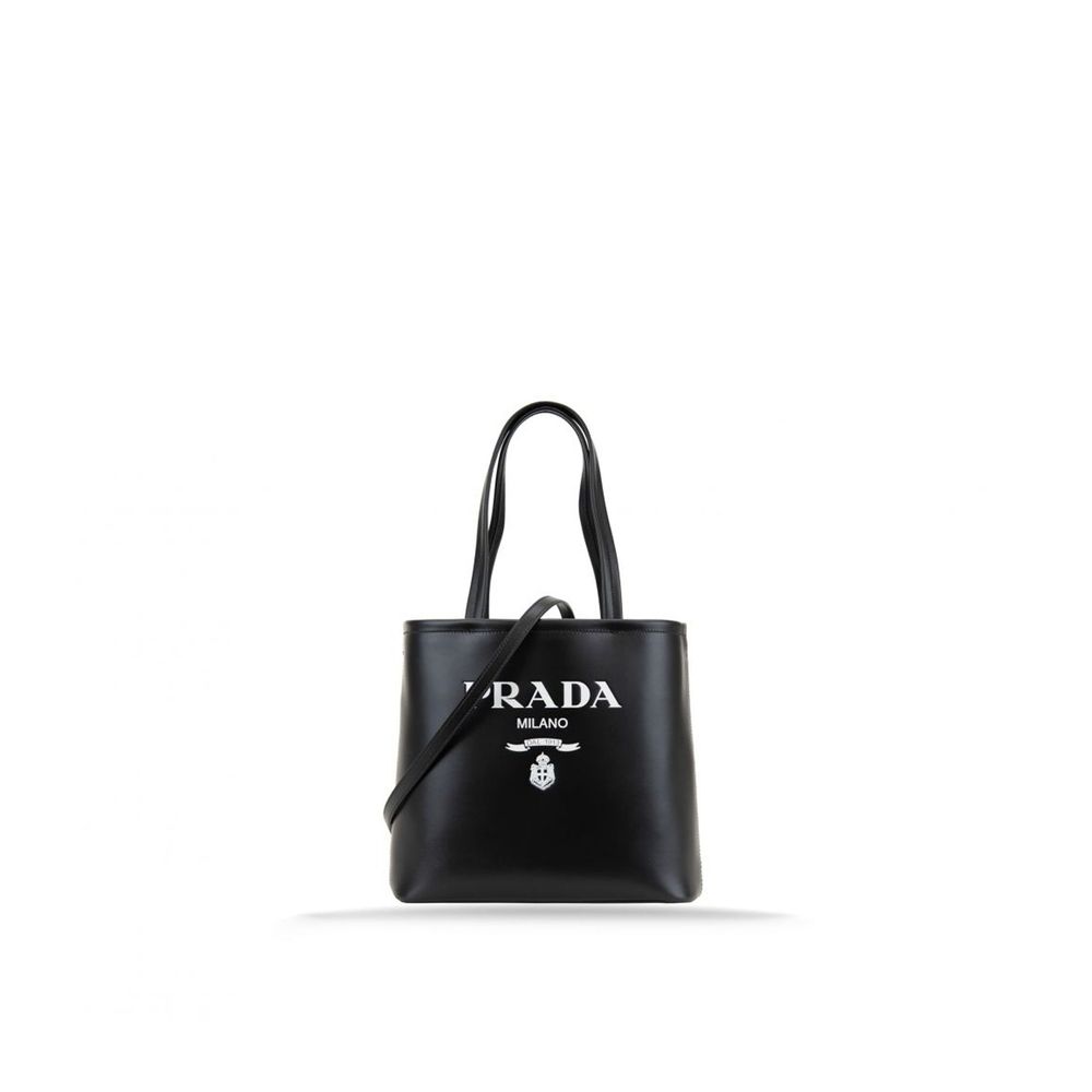 Prada Logo Leather Tote bag Prada
