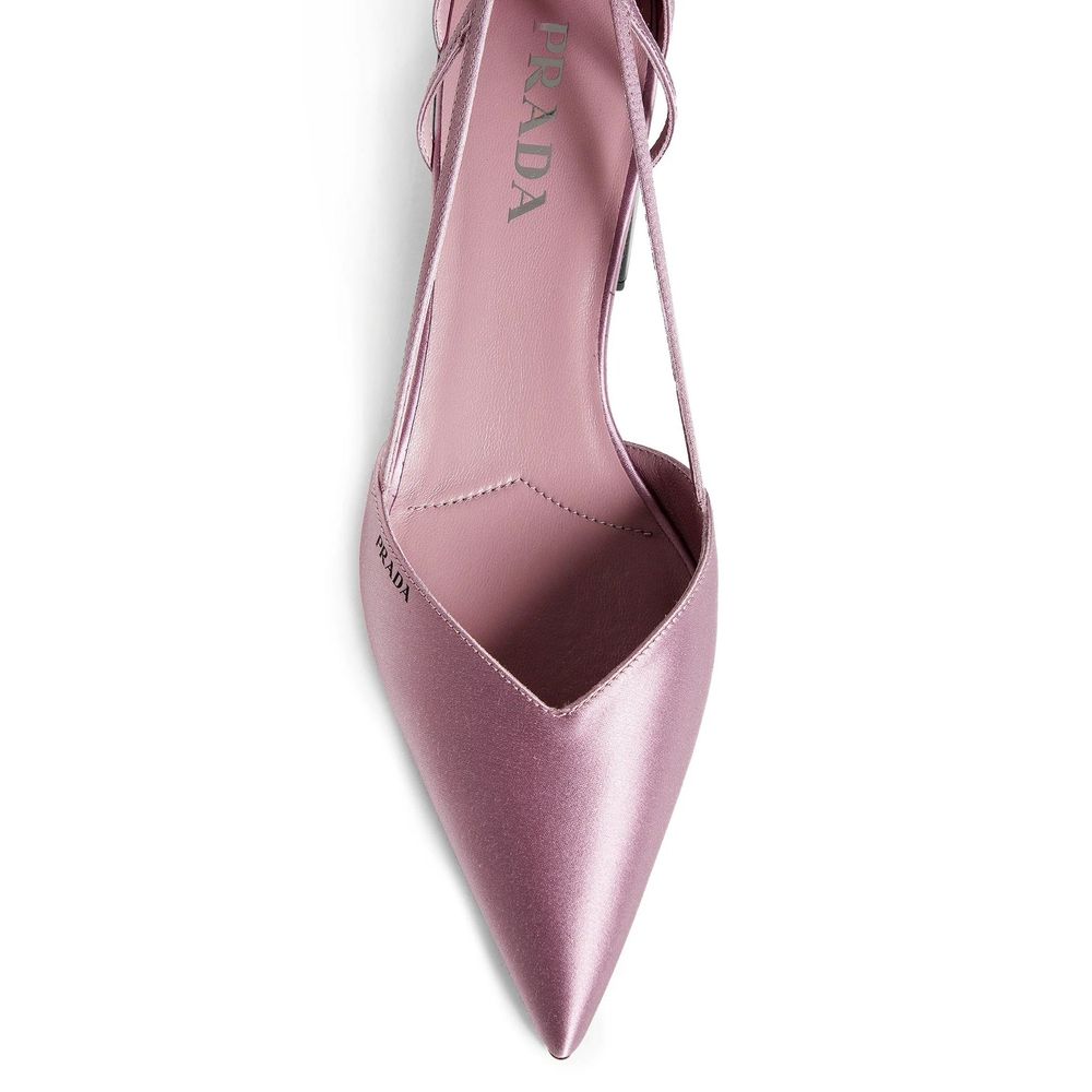 Prada Satin Cut-Out Pumps Prada