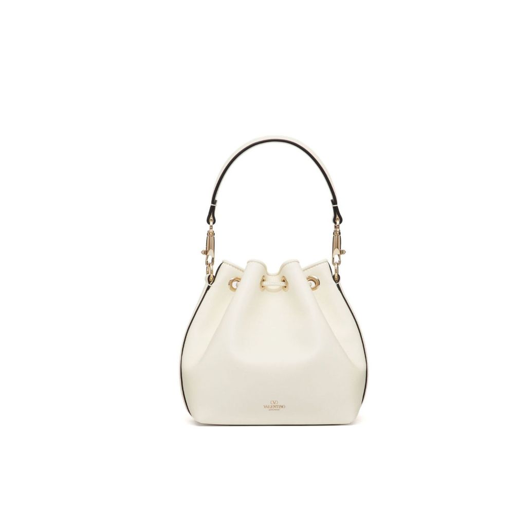 Valentino Garavani Locò Leather Bucket Bag Valentino Garavani