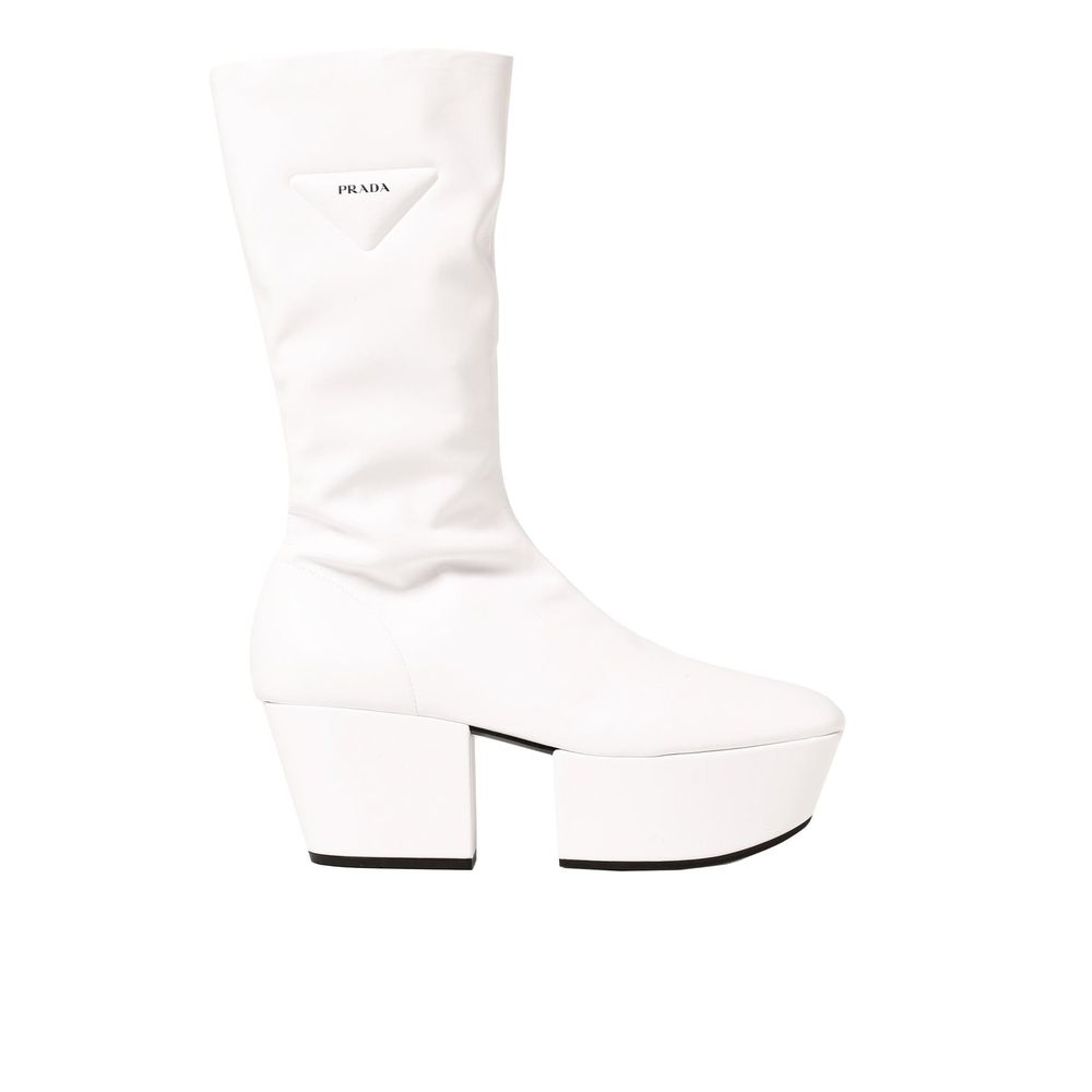 Prada Platform Pull On Boots Prada