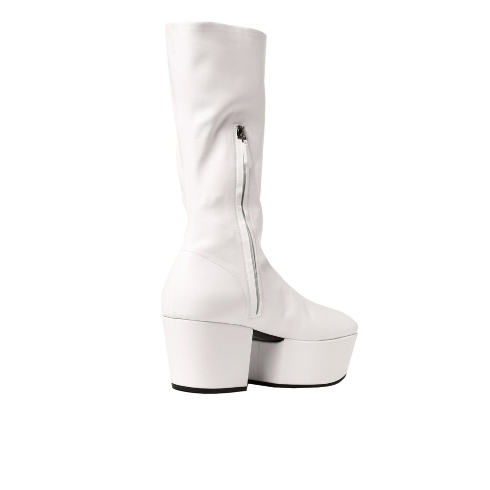 Prada Platform Pull On Boots Prada