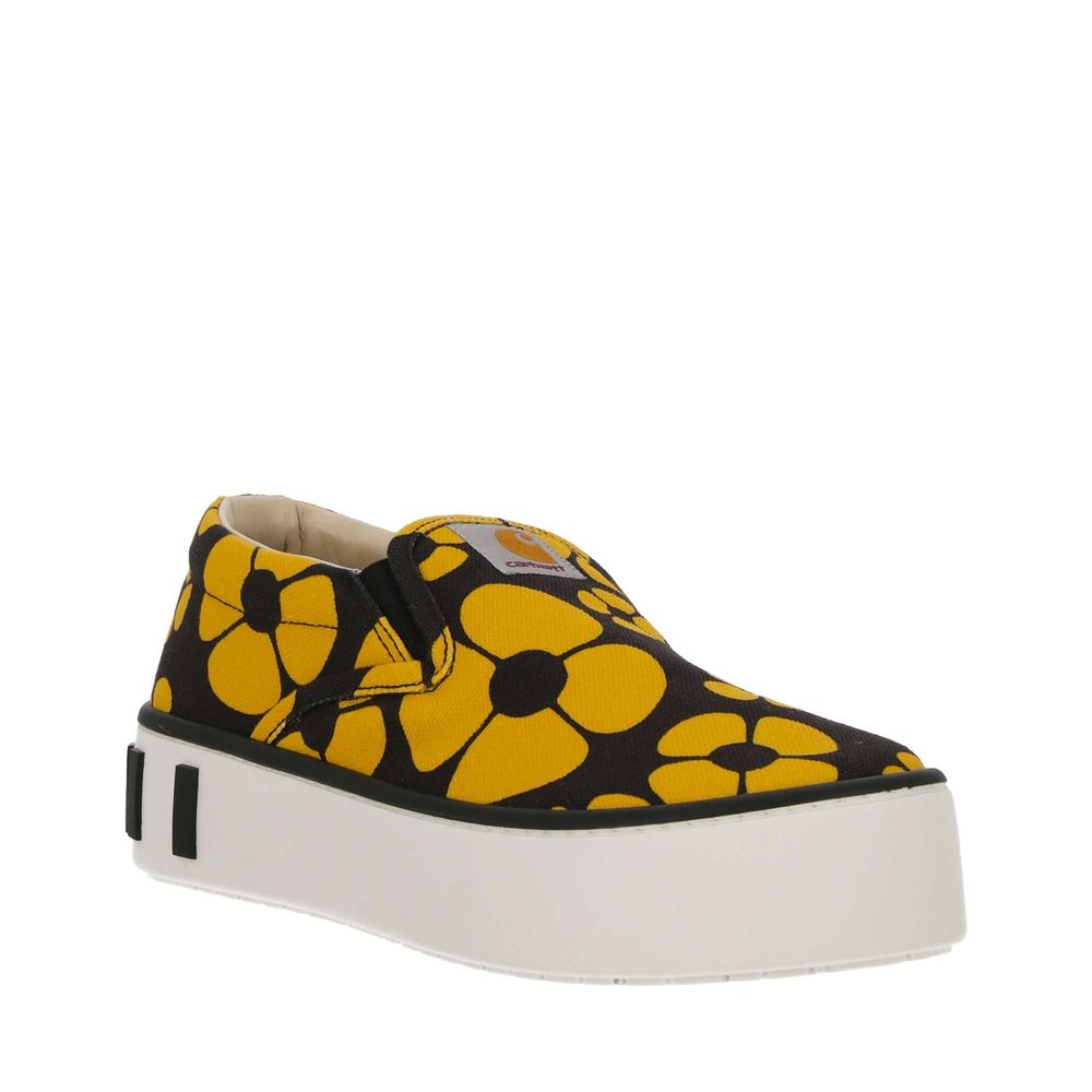 Marni Printed Slip On Sneakers Marni