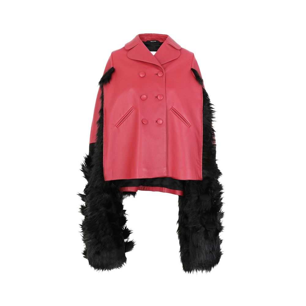 Capas de couro vermelho da Maison Margiela