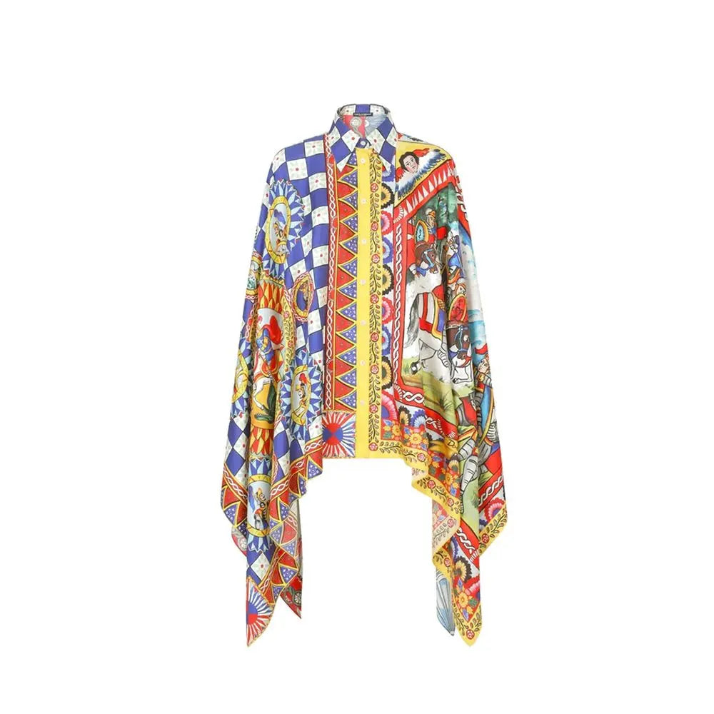 Dolce & Gabbana Dolce&Gabbana Carretto Poncho Shirt Dolce & Gabbana