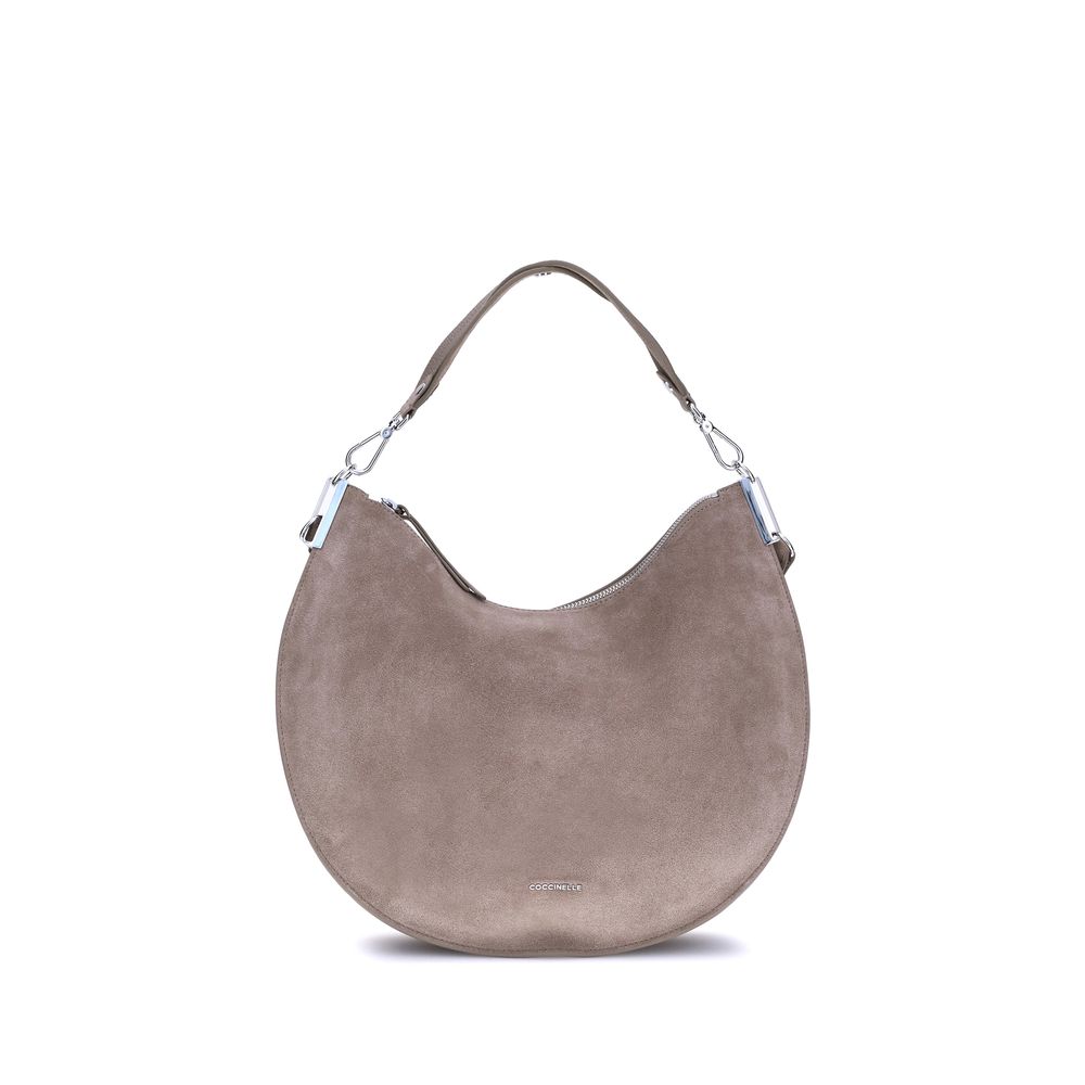 Coccinelle Suede Sunup Shoulder Bag Coccinelle
