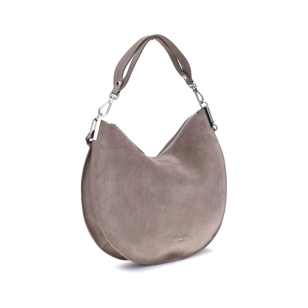 Coccinelle Suede Sunup Shoulder Bag Coccinelle