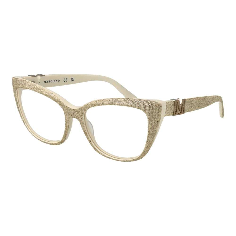 Óculos Marciano by Guess em acetato dourado (armações)