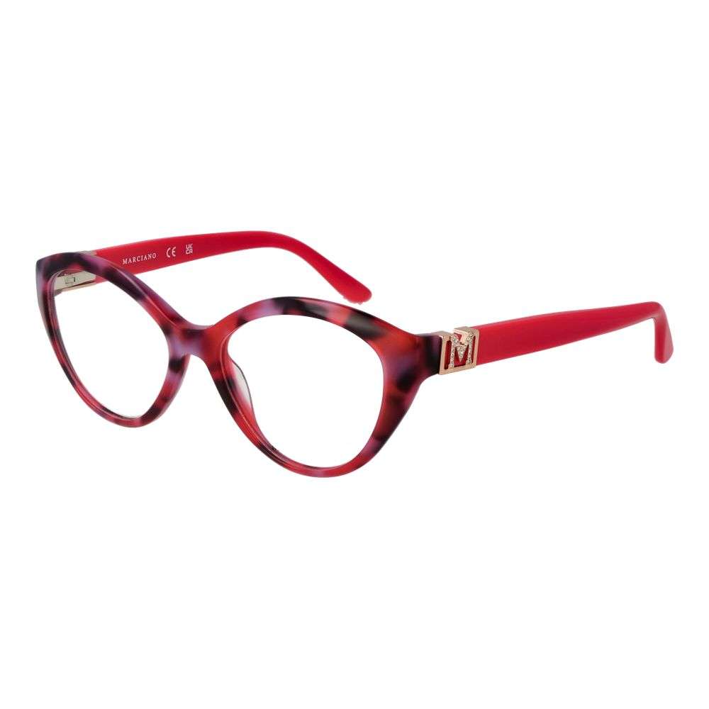 Óculos Marciano by Guess em acetato vermelho (armação)
