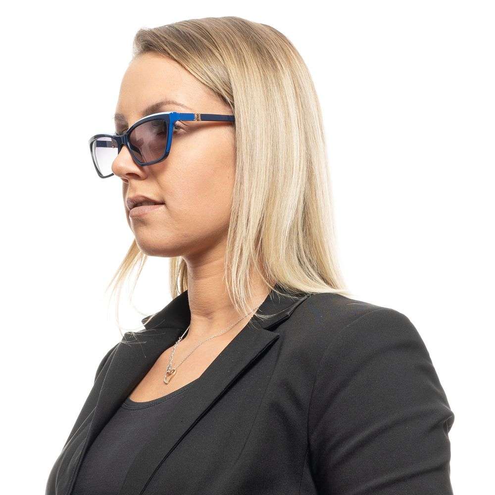 Gafas de sol de plástico azul Carolina Herrera