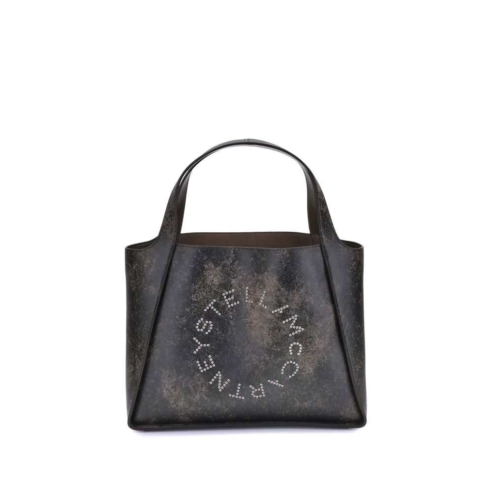 Bolsa de ombro Stella McCartney Bos Taurus em couro de bezerro marrom