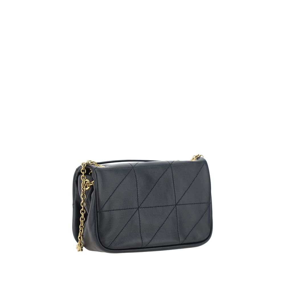 Bolso de hombro Saint Laurent Black Lamb Ovis Aries