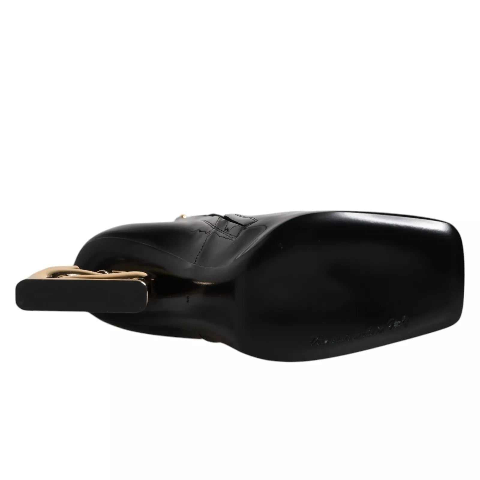 Botas de media caña Dolce &amp; Gabbana Jackie de piel negra