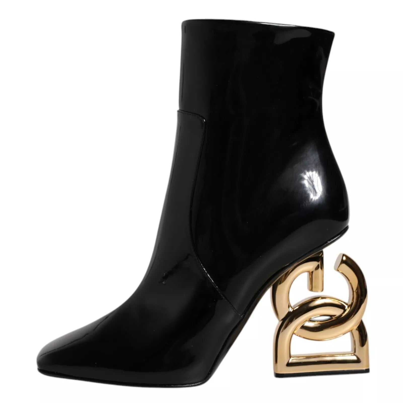 Botas de media caña Dolce &amp; Gabbana Jackie de piel negra