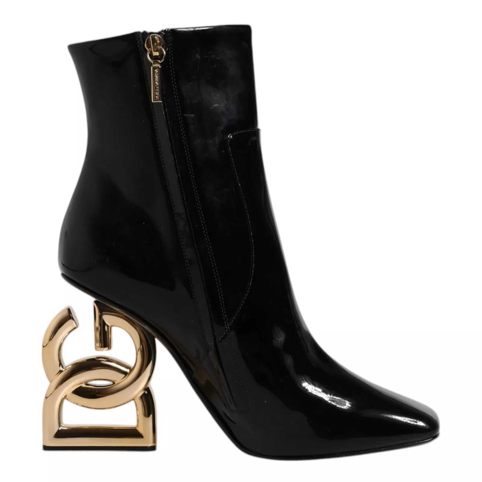 Botas de media caña Dolce &amp; Gabbana Jackie de piel negra
