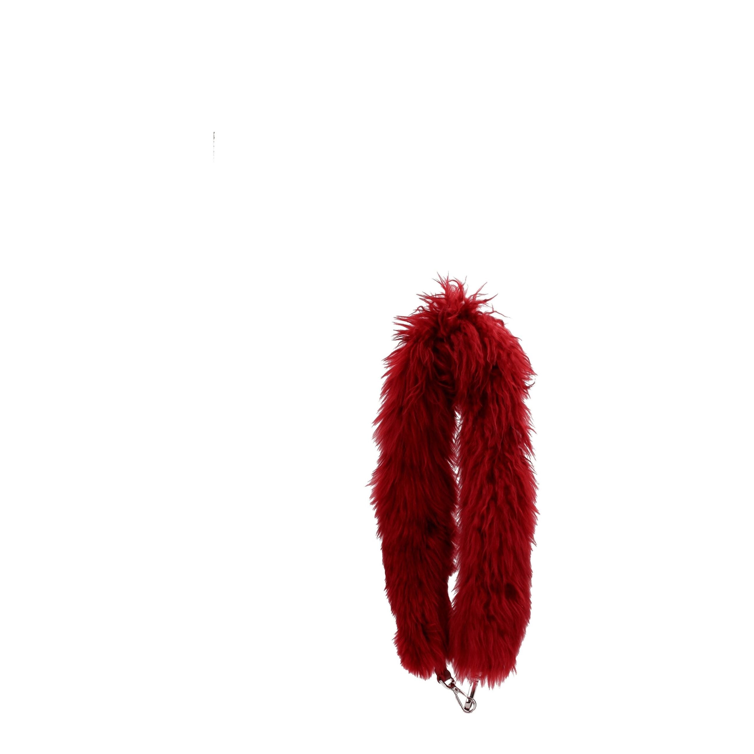 Fendi Red Leather Shoulder Bag Fendi