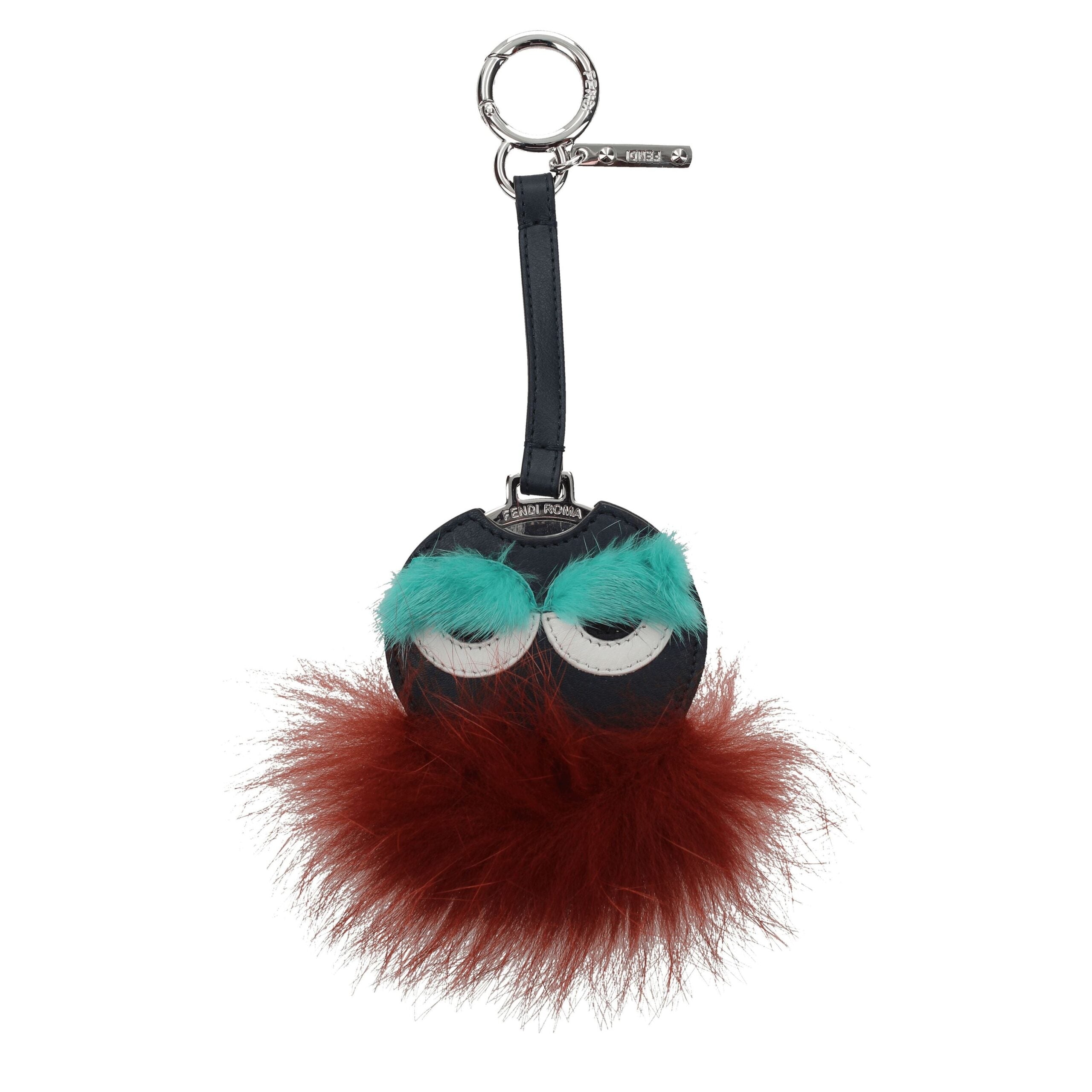 Fendi Multicolor Fur Keychain Fendi