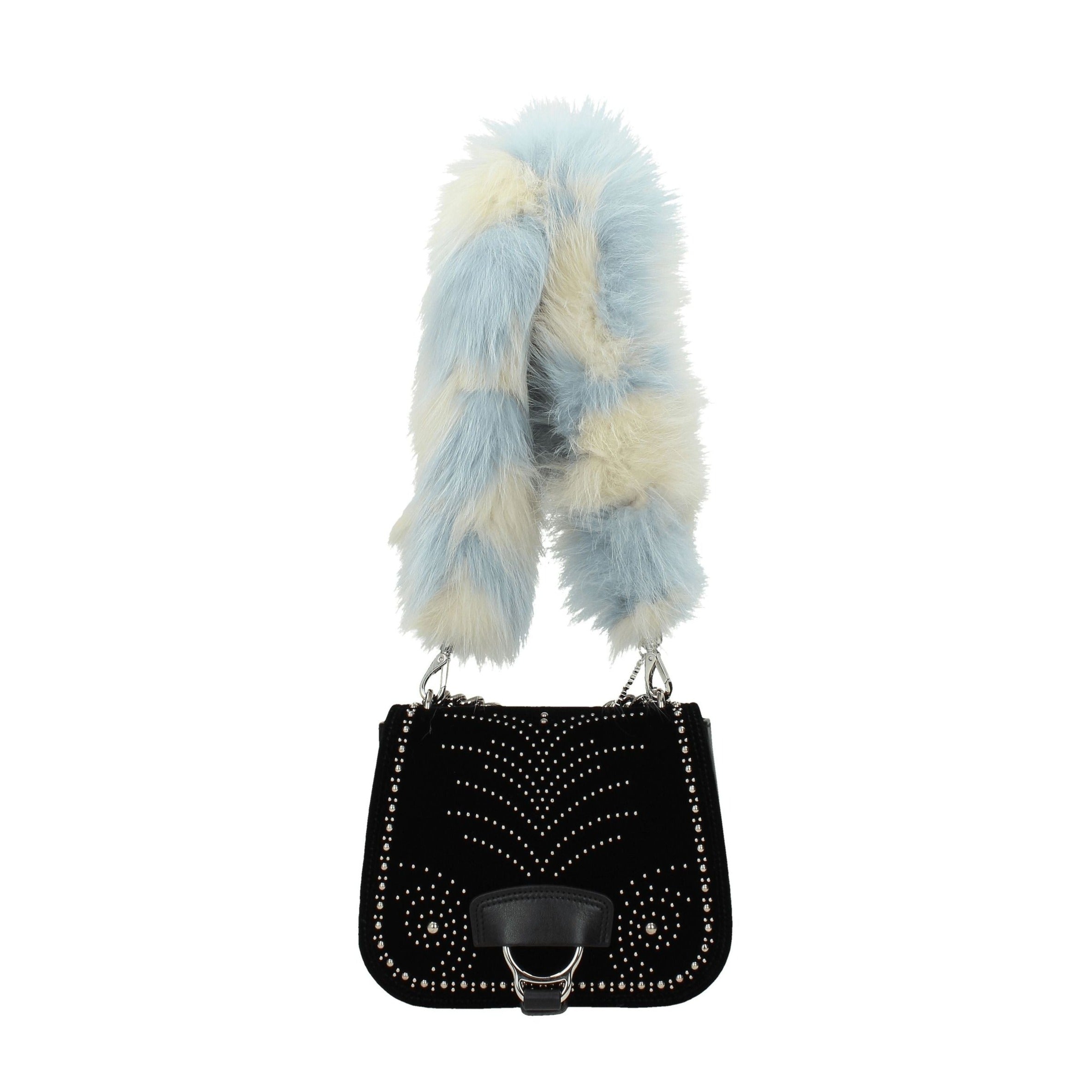 Miu Miu Light Blue Fur Shoulder Bag Miu Miu
